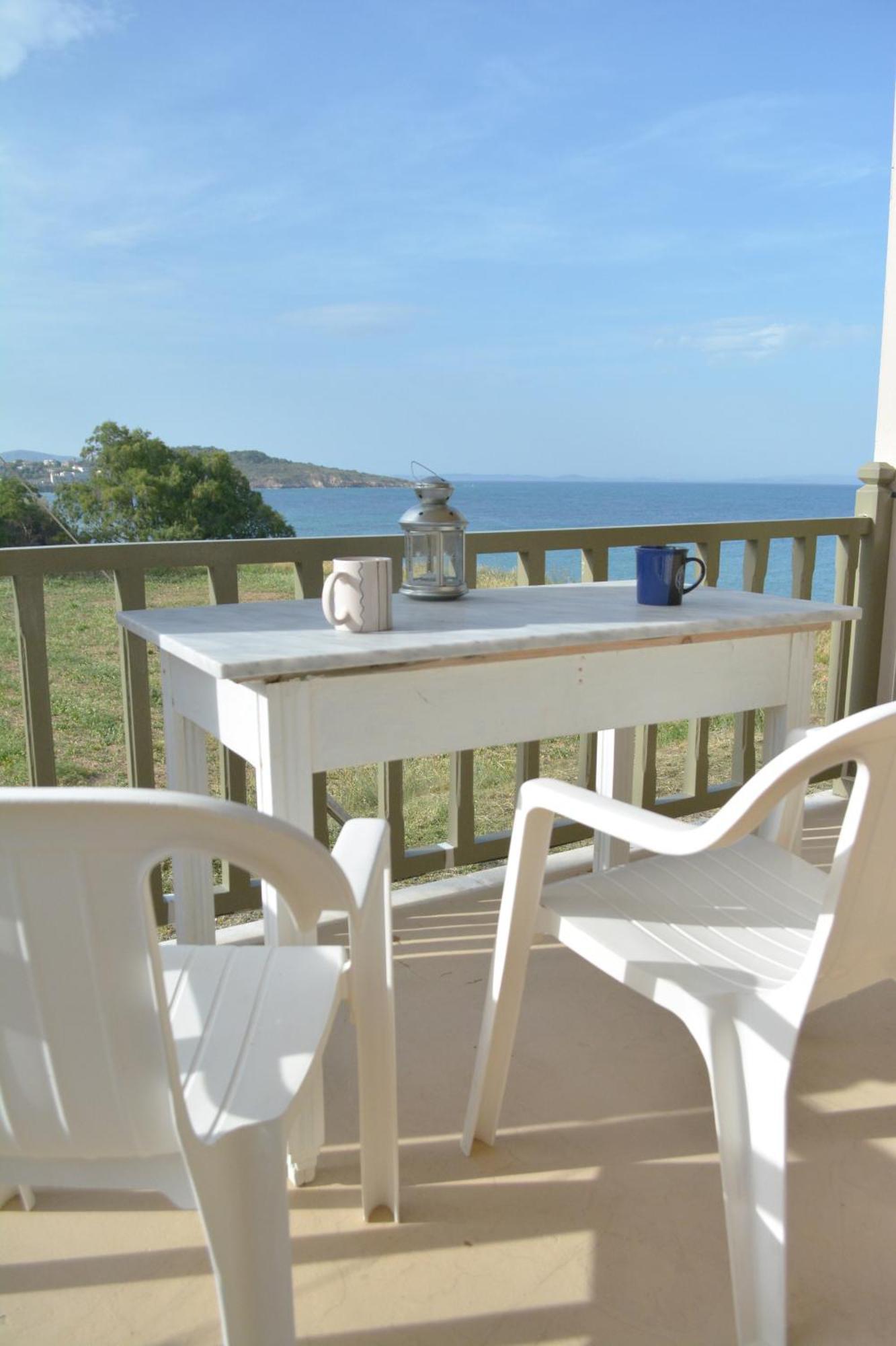 Aegean Bliss Residences Karfas Bagian luar foto
