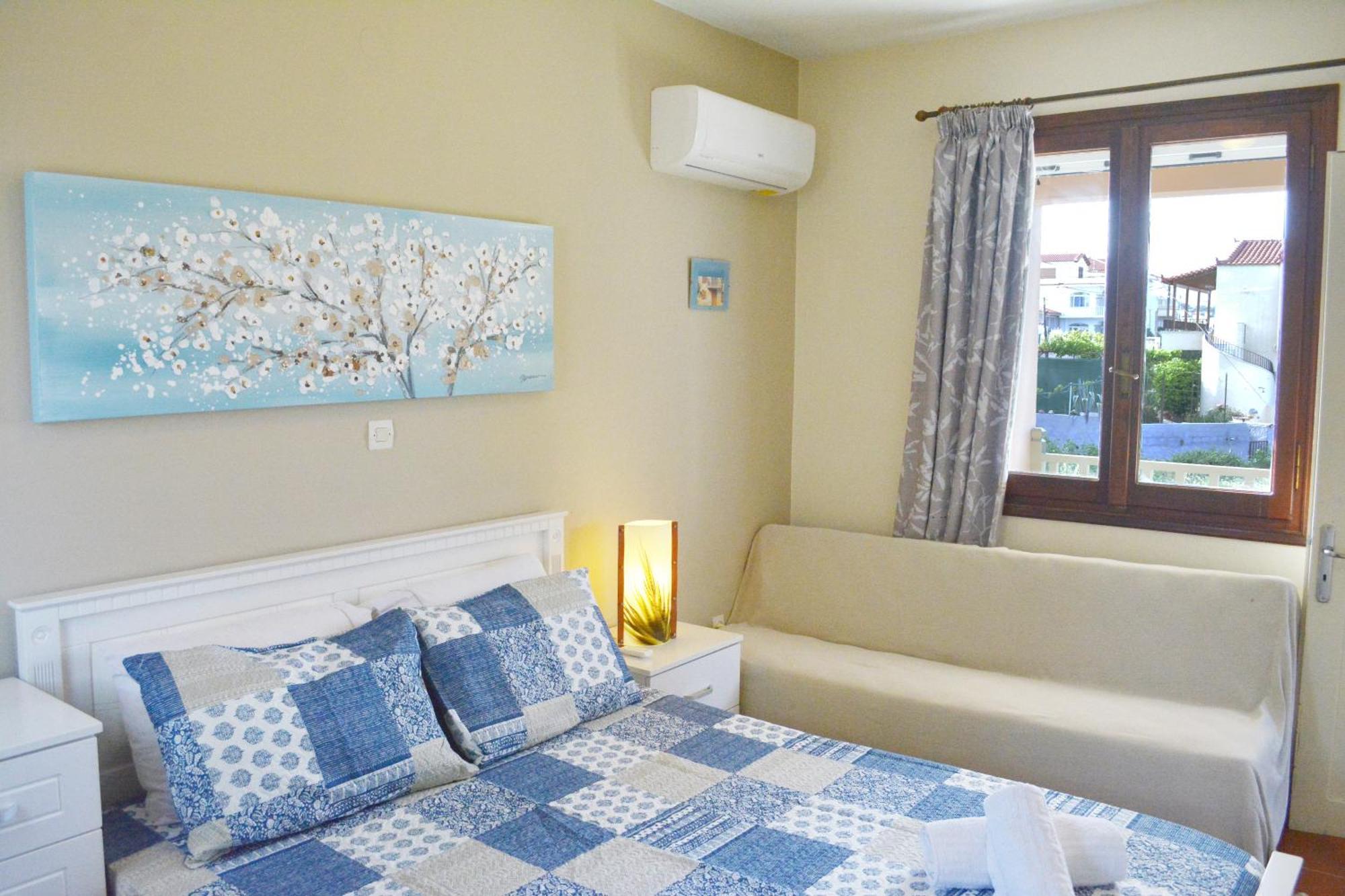 Aegean Bliss Residences Karfas Bagian luar foto
