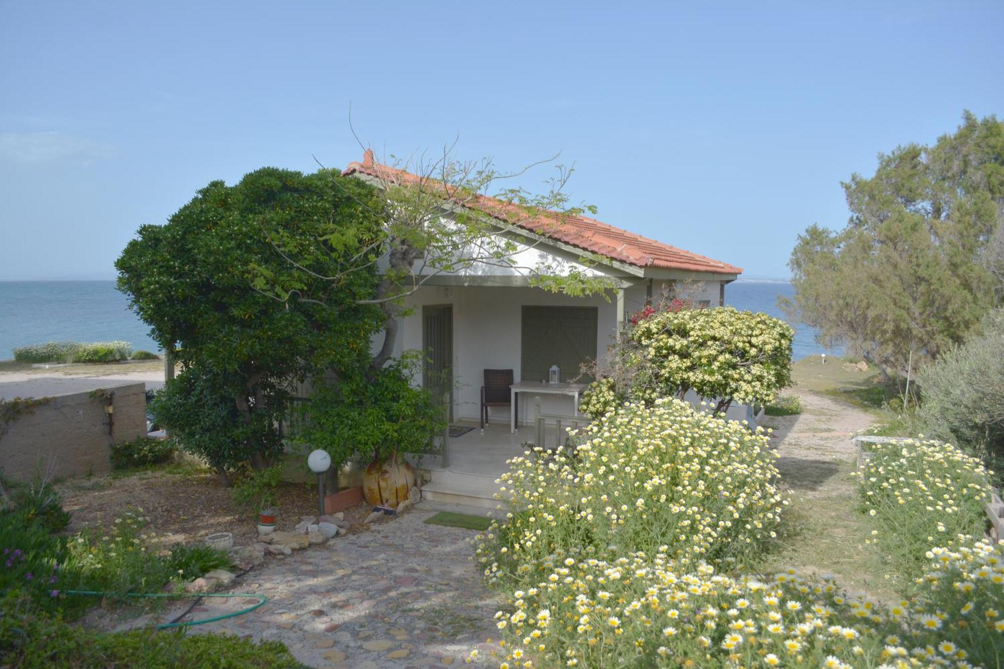 Aegean Bliss Residences Karfas Bagian luar foto