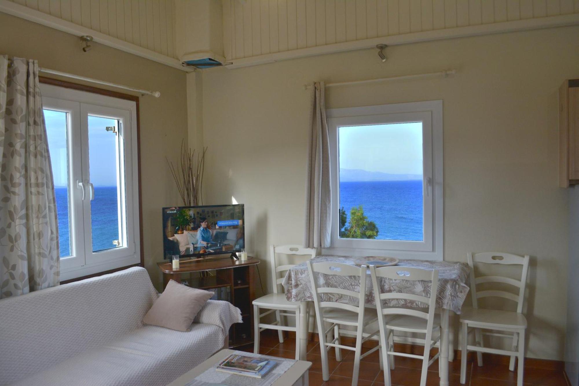 Aegean Bliss Residences Karfas Bagian luar foto