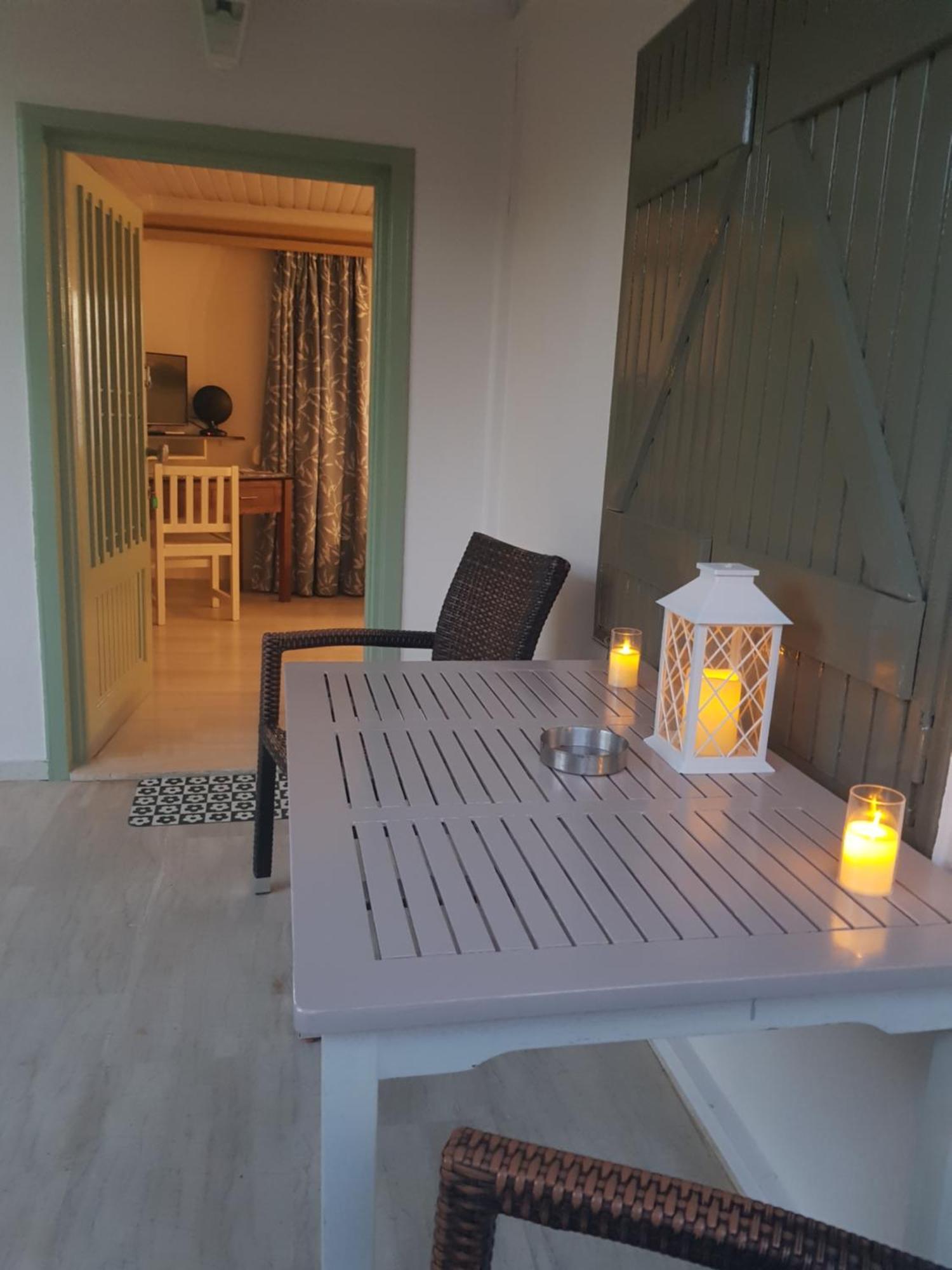 Aegean Bliss Residences Karfas Bagian luar foto
